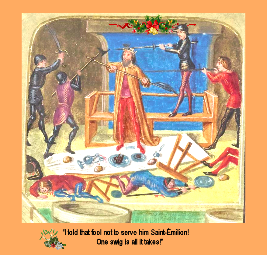 Not the Saint-Emilion....