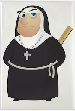 This image has an empty alt attribute; its file name is angry-abbess.jpg