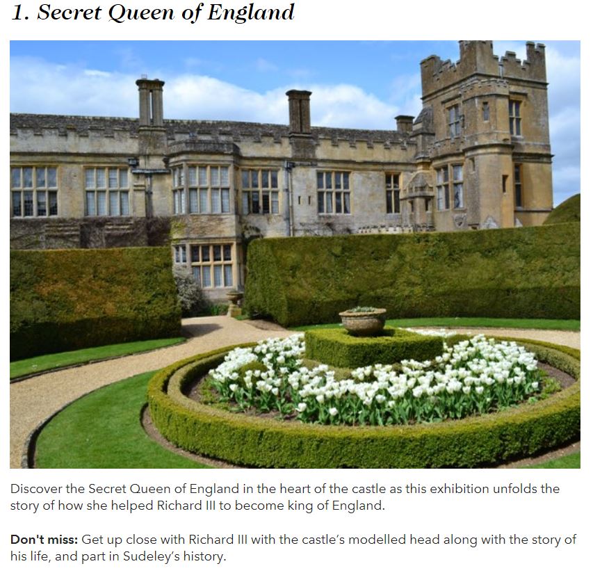 Sudeley - secret queen