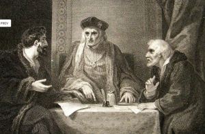 Henry VII with Empson and Dudley