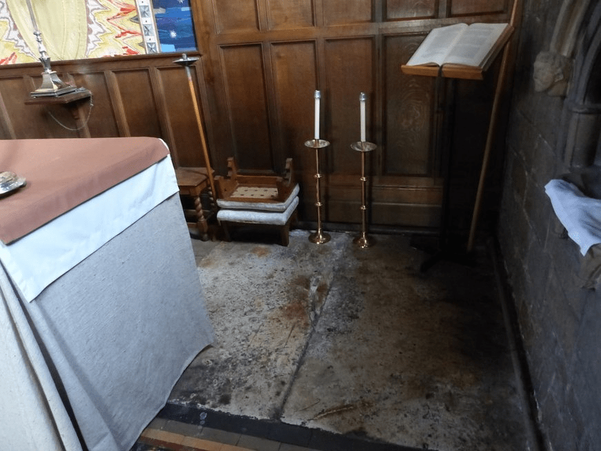 possible resting place of Francis Lovell - All Hallows, Gedling