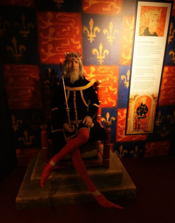 Waterford Museum - figure of Edward III