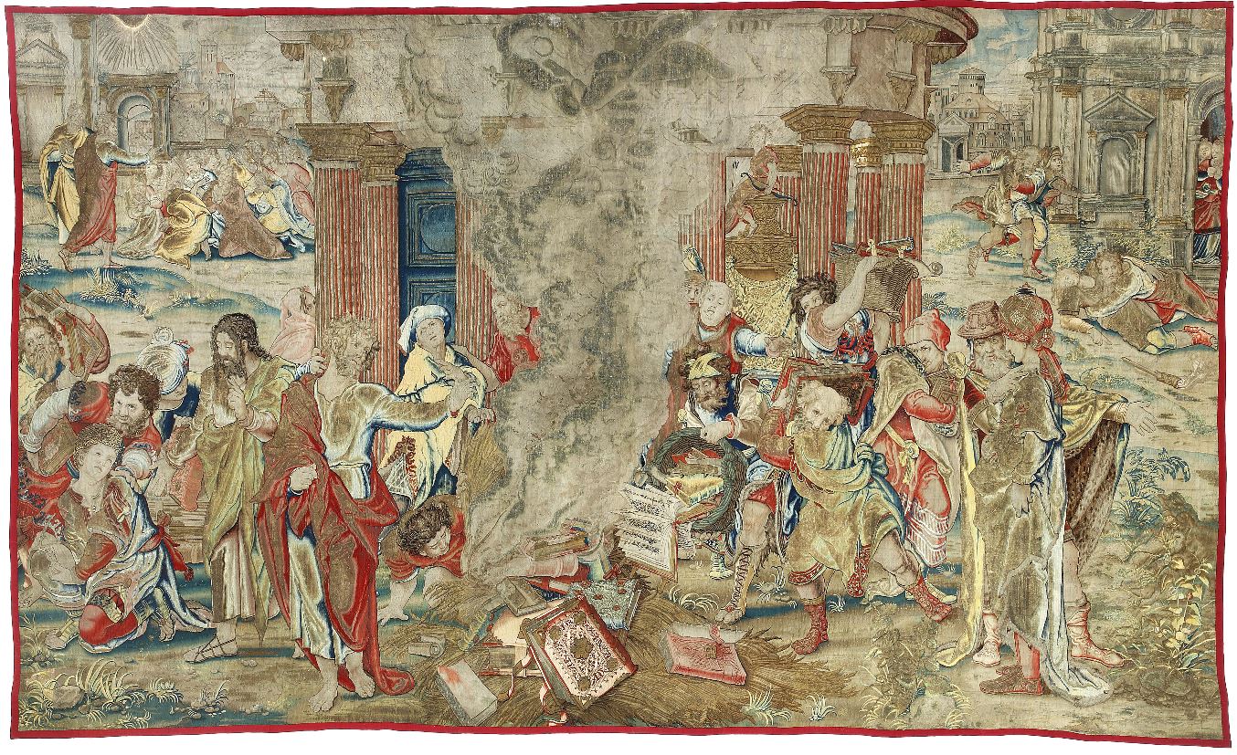 Henry VIII - lost tapestry found in Spain
