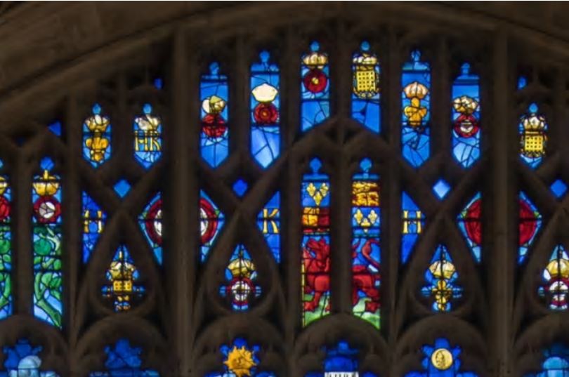 stained-glass window