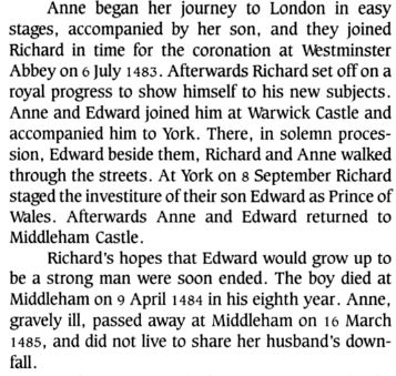 Edward of Middleham in London