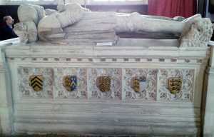 Pic of William Carewe's tomb