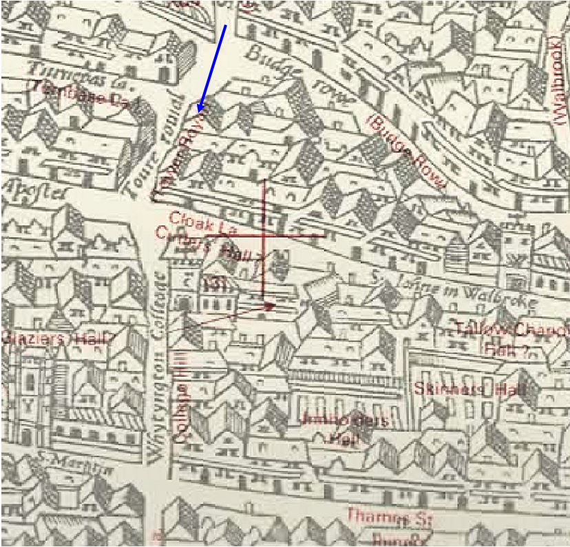 Tower Royal - AGAS Map