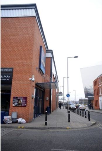 The Blue Boar site today