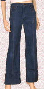 Picture of flared trousers