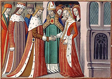 Mgt of anjou married Henry IV