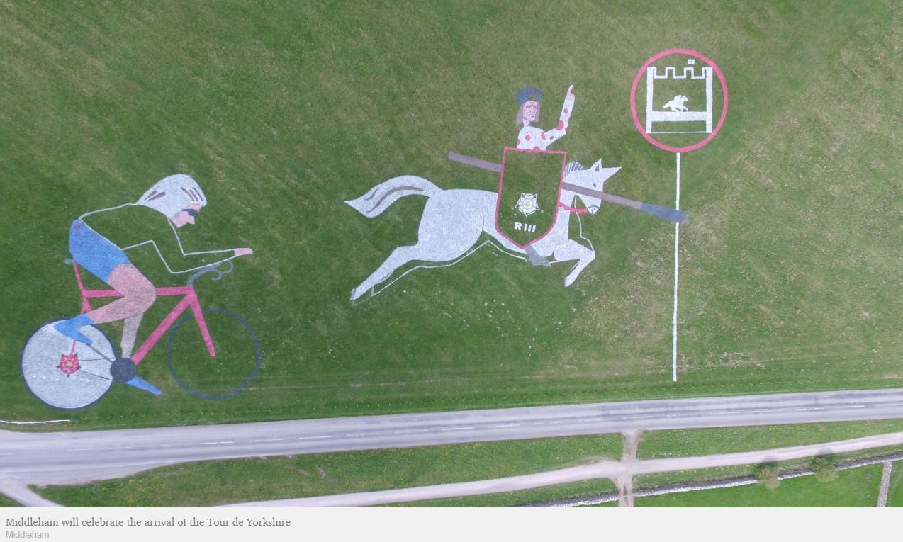 Richard in racing colours