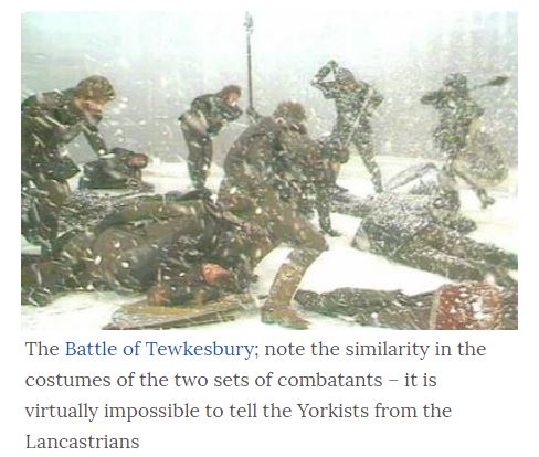 Um - the battle of tewkesbury