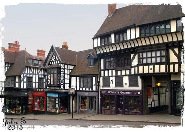 Shrewsbury - house in Wyle Cop where HT stayed in 1483