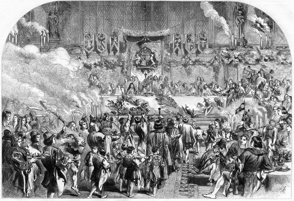 King Henry VII Christmas feast