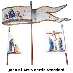 Joan of Arc's battle standard