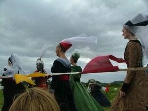 Queen Marguerite's long journey to Tewkesbury.
