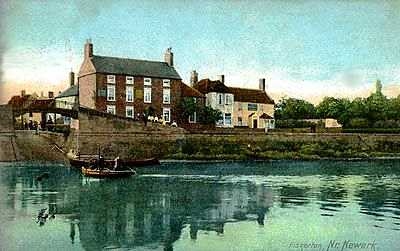 The ferry at Fiskerton