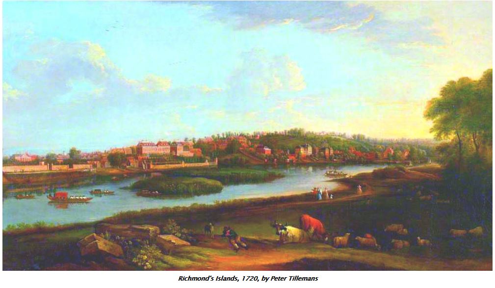 Richmond's Islands, 1720