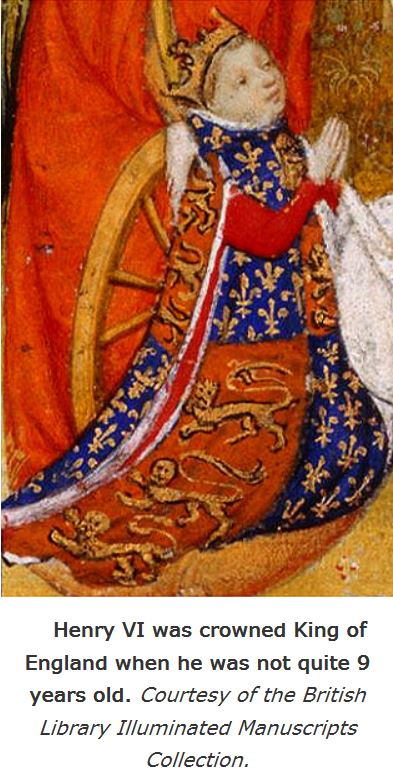 Henry VI crowned king