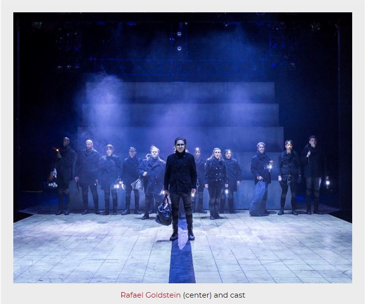 Raphael Goldstein and cast