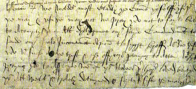 letter re Buckingham