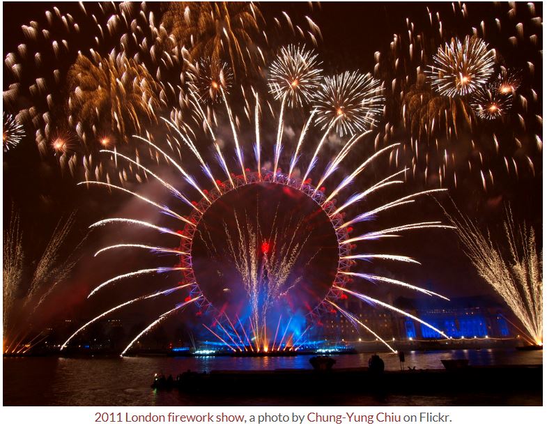 Fireworks, London, 2011