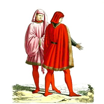 Picture of people in medieval dress