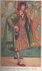 A man of the reign of Richard III