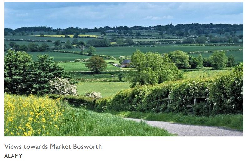 Views toward Bosworth