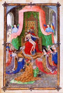 Luton Guild Book - Richard in green top left, George maybe in blue, with Buckingham