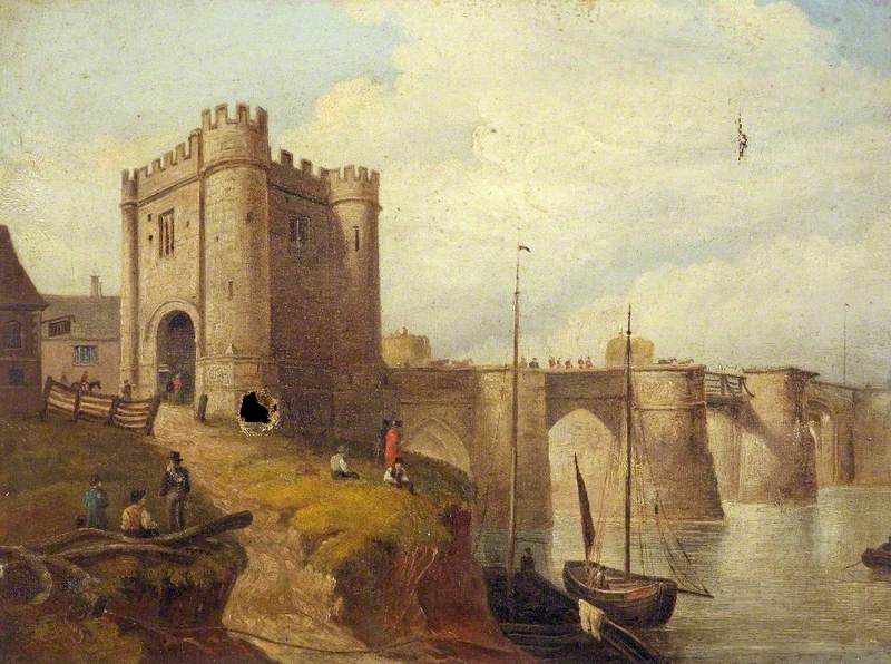 unknown artist; Westgate Bridge, Gloucester