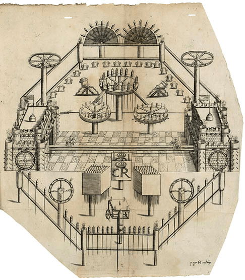 Elizabethan fireworks