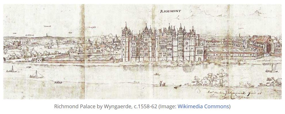 Richmond Palace - Wyngaerde