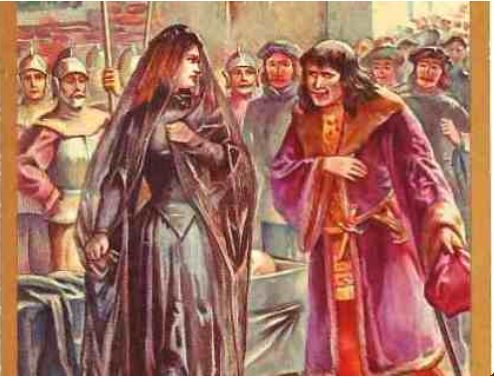 Shakespeare's version of Richard's confrontation with Elizabeth Woodville