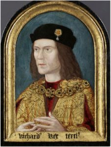 Unsmiling Richard III - Antiquaries Portrait