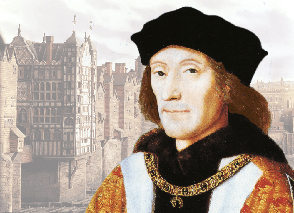 HENRY AND MODEL OF OLD LONDON BRIDGE