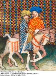 john holland - duke of exeter - with the duke of alisbury