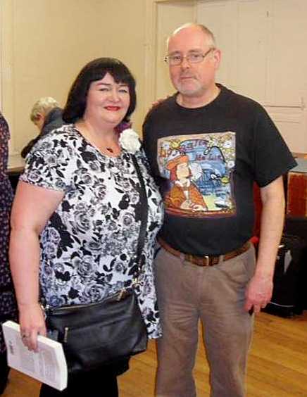 Pic of Ian Churchward and Susan Lamb